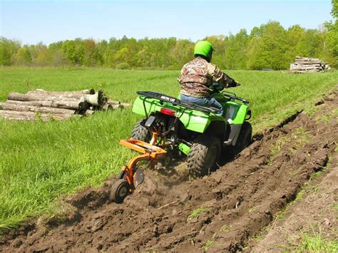 ATV Garden Plows: the best plowing attachments to use your ATV & UTV like a tractor