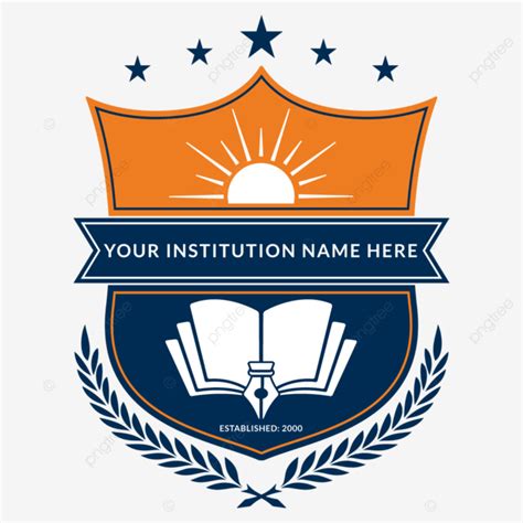 School Logo Design Vector, Education Logo, School Badge, Institution Logo PNG and Vector with ...