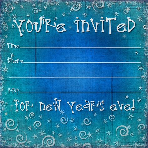 Free Printable New Years Eve Party Invitation Template - Printable ...