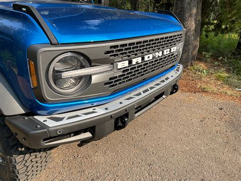 2021 Ford Bronco Accessories - Front Bumper Plate - Razor Edge – Hobbs ...