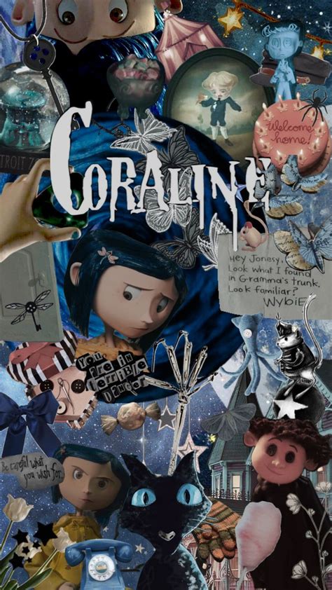 #coraline #coralinemovie #coralinejones #coralineaesthetic #coralineshuffle #wallpaper ...