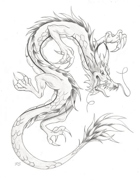 Free Chinese Dragon Drawing, Download Free Chinese Dragon Drawing png images, Free ClipArts on ...