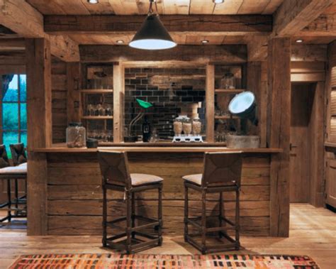 Top 70 Best Rustic Bar Ideas - Vintage Home Interior Designs