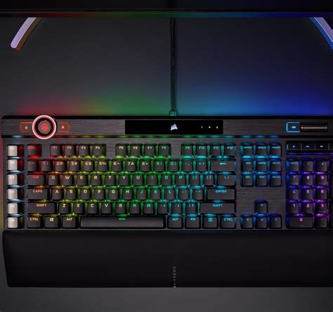 CORSAIR K100 RGB optical-mechanical gaming keyboard has a durable aluminum frame » Gadget Flow