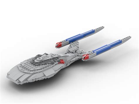 LEGO MOC Sovereign Class USS Enterprise NCC-1701-E Display Model by Phoenix5061 | Rebrickable ...