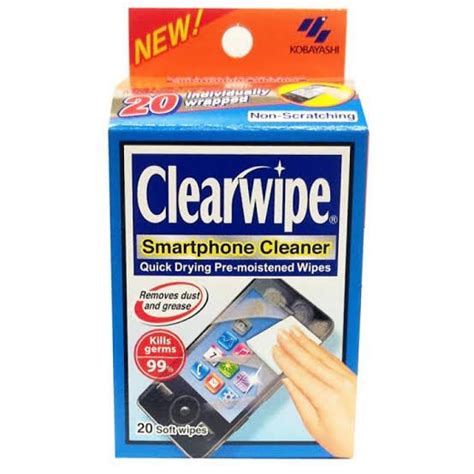 Clearwipes Phone/tablet Wipes 120pk - Commercial Cleaning Supplies ...