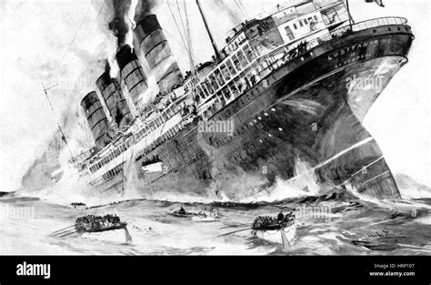 Rms Lusitania Sinking