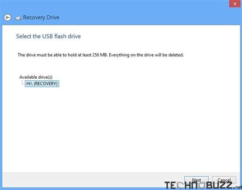 Create Windows 8 Recovery Flash Drive to Troubleshoot Windows Problem ...