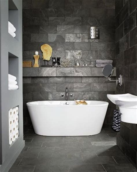 40 gray slate bathroom tile ideas and pictures 2022