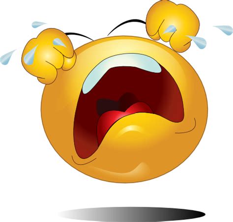 Upset and Crying | Funny emoticons, Funny emoji faces, Emoticon