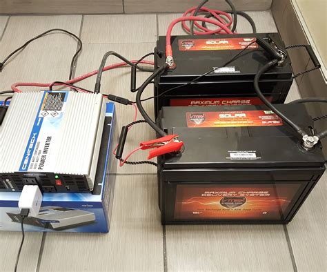 How To Build A Home Battery Backup System - Homemadeal