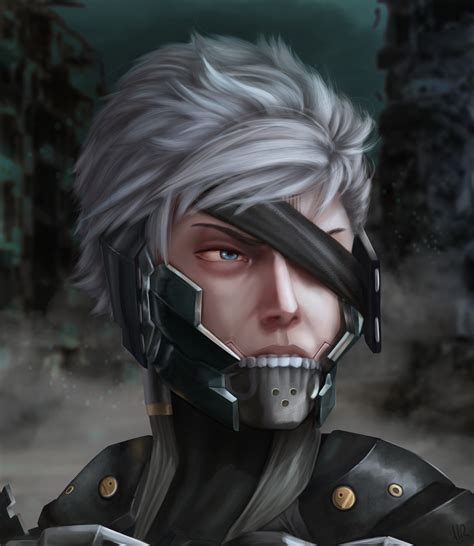 ArtStation - MGR:R Raiden