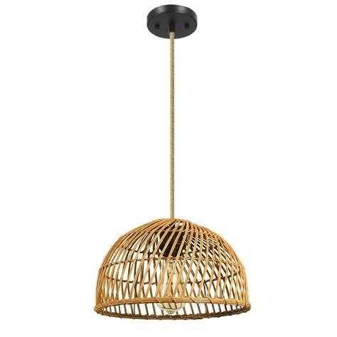 Retro Creative Pendant Lamp | Chinese Style Rattan Weave Lamp | Zepboo - Zepboo