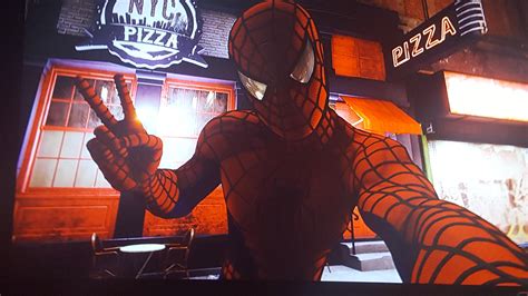 Pizza time : r/SpidermanPS4