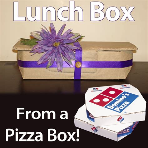 Lunch Box From a Pizza Box : 10 Steps (with Pictures) - Instructables