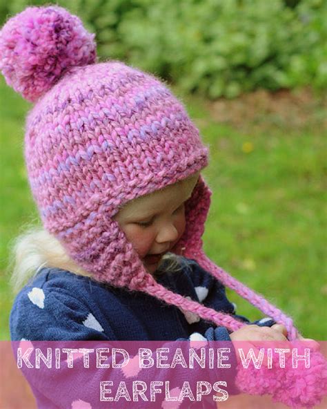 Womens Beanie With Ear Flaps Pattern - Knitting News