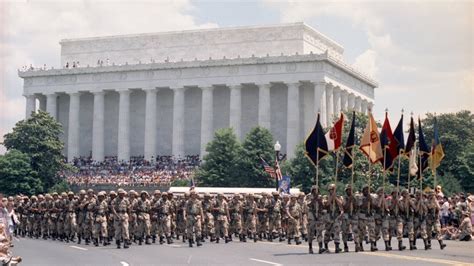 The last time the US held a national military parade - YouTube