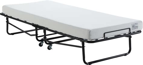 Rollaway Bed Frame with 4" Cool Jewel Gel Mattress from Emerald Home | Coleman Furniture