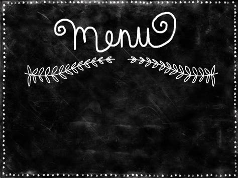 Chalkboard Menu Free Stock Photo - Public Domain Pictures