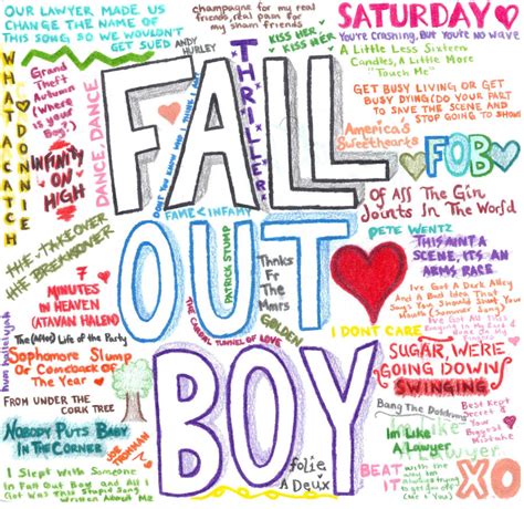 Fall Out Boy Songs by xxBrandy on DeviantArt