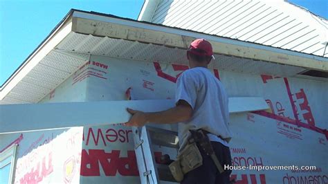 How To Install Soffit And Fascia - YouTube