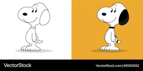 Snoopy Royalty Free Vector Image - VectorStock