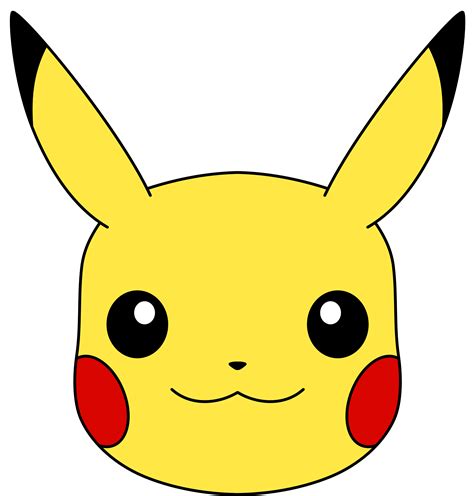 Collection of Pikachu Face PNG. | PlusPNG