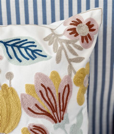 The Prettiest Embroidered Pillows - Thistlewood Farm