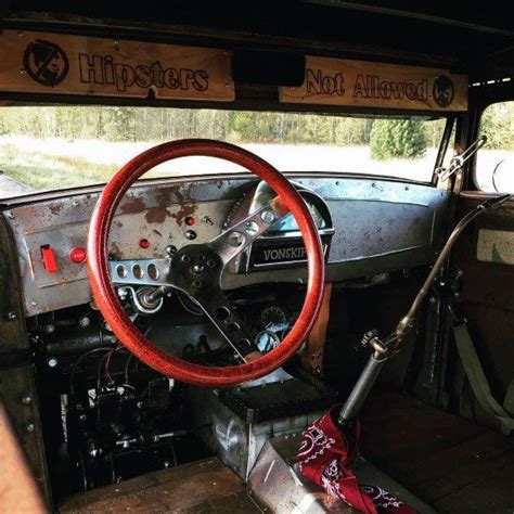 Top 50 Best Rat Rod Interior Ideas - Retro Automotive Designs