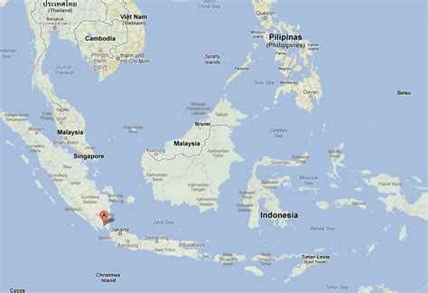 Bandar Lampung Map - Indonesia