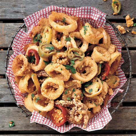 Spicy Rhode Island Calamari Recipe | Epicurious