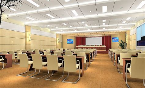 Modern Seminar Hall Design. . Finesse Interiors & Refurbishers Ent. Phone: 040-67172616 www ...