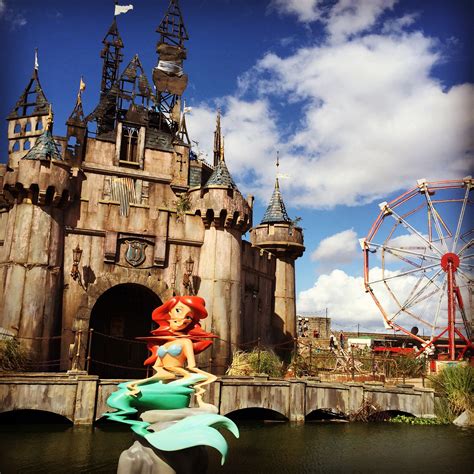 #banksy #dismaland Weston, Banksy, Dnd, Buildings, Character Design, Aesthetic, Painting ...