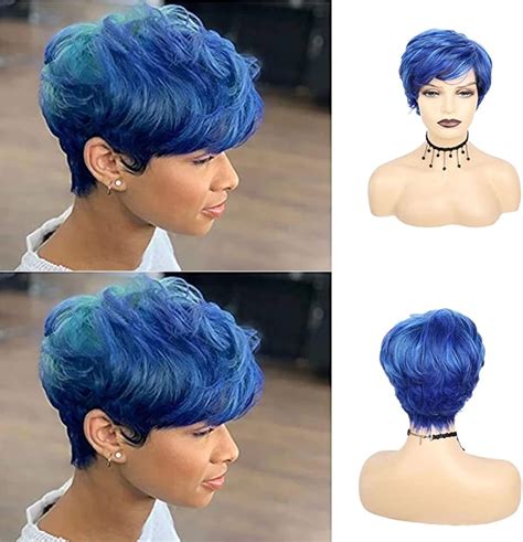 Blue Short Hair with Bangs: How to Nailing this Edgy Look!