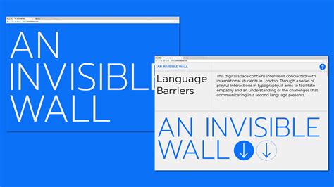 AN INVISIBLE WALL :: Behance