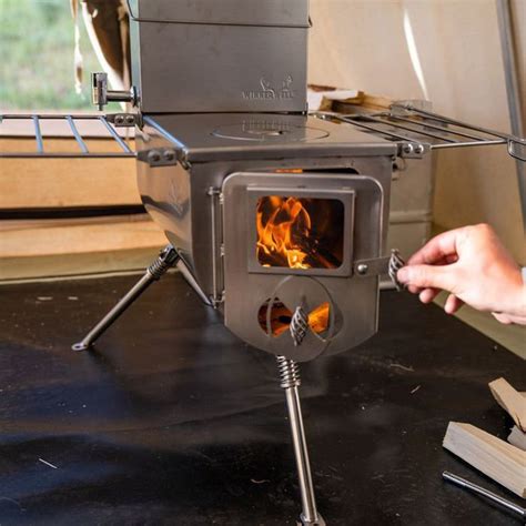 Pin by - on Design | Wood burning stove, Tent glamping, Wood fuel