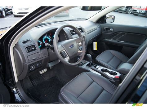 Charcoal Black Interior 2012 Ford Fusion Sport Photo #56936141 | GTCarLot.com