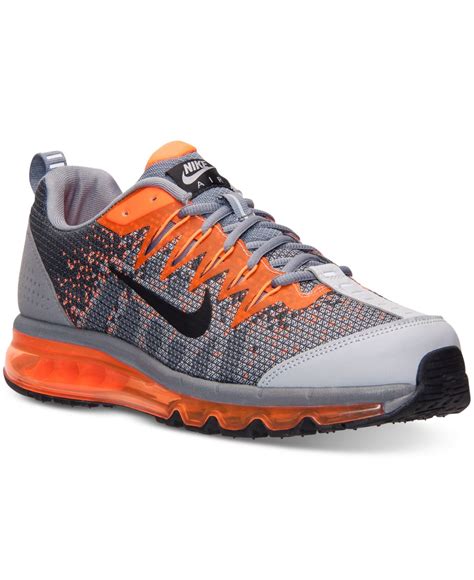 Nike Men's Air Max 09 Jacquard Running Sneakers From Finish Line in Gray for Men | Lyst