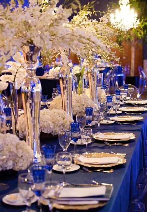 Blue and gold wedding theme | Dresses Images 2022