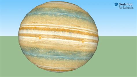 3d planet saturn without rings | 3D Warehouse