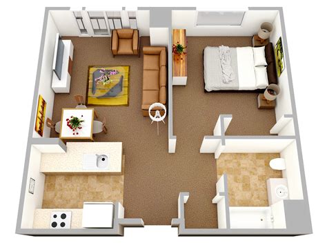 Small One Bedroom Apartment Layout - Hi guys, do you looking for small ...