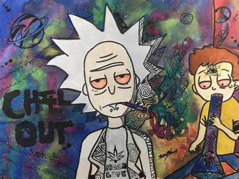 Rick And Morty Smoking Wallpapers - Wallpaper - #1 Source for free Awesome wallpapers & backgrounds