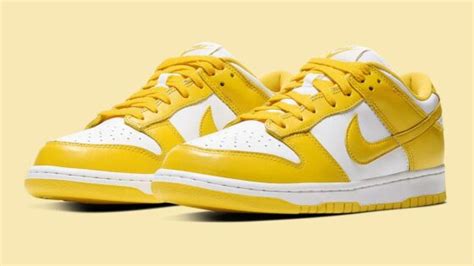 A Nike Dunk Low In a Summer-Ready White and Yellow Has Surfaced - KLEKT Blog