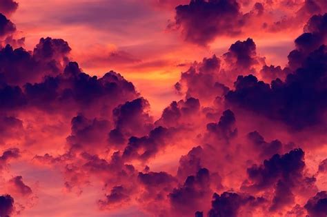 Premium Photo | Beautiful sunset sky with pastel pink and purple colors sunset whit clouds