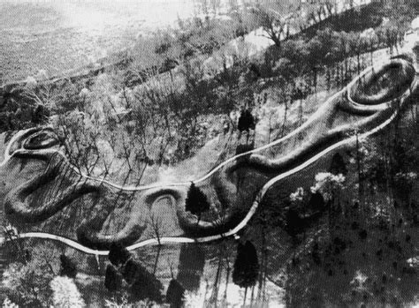 Something Between Want and Desire: Great Serpent Mound Aerial View & Map