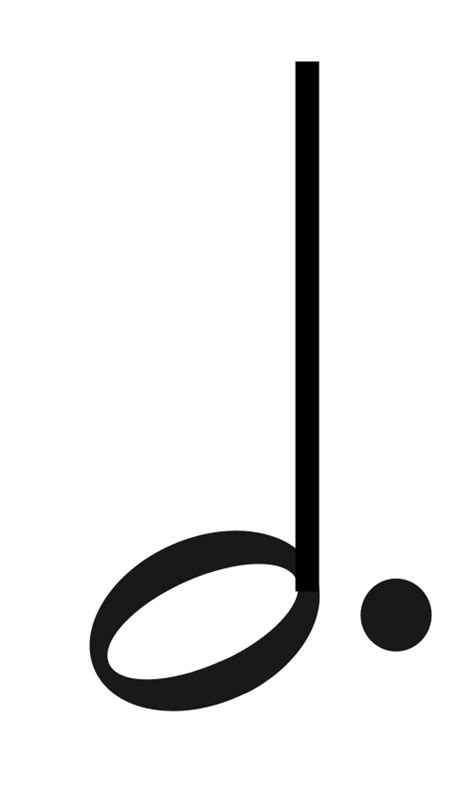 Dotted Quarter Note Symbol