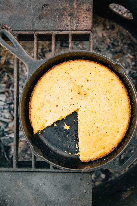 Camping Skillet Cornbread Recipe - Fresh Off the Grid