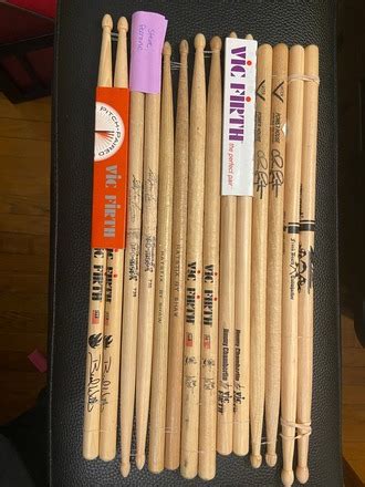 Rare collection of vintage drumsticks - DrumSellers.com