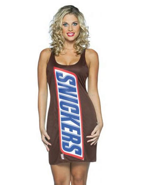 Adult Snickers Costume Dress - Walmart.com