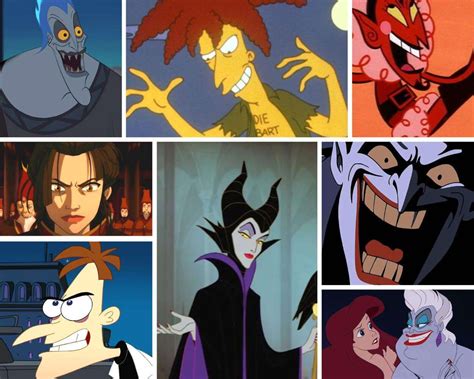 20+ Iconic Evil Cartoon Characters